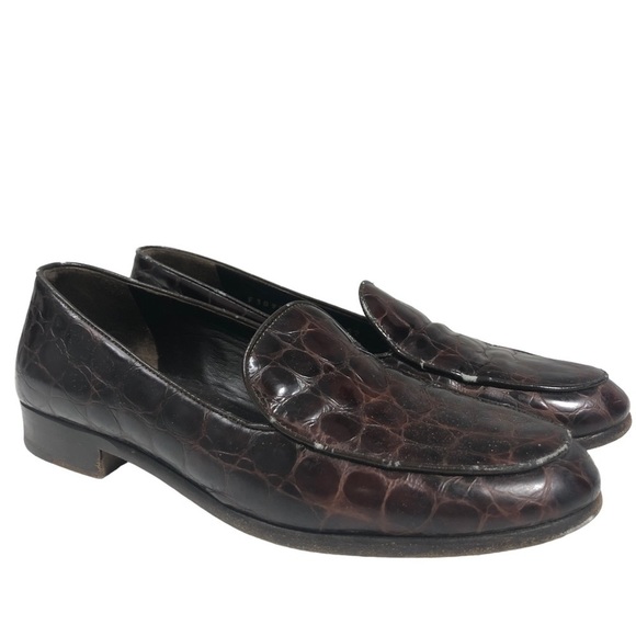 Cole Haan Shoes - Vintage Cole Haan Leather Brown Loafers, size 7AA (narrow)